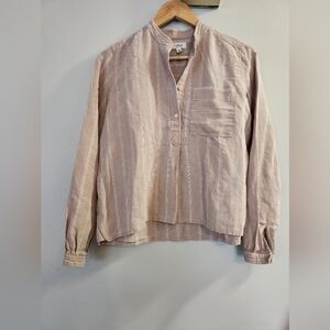 Wilfred linen blouse